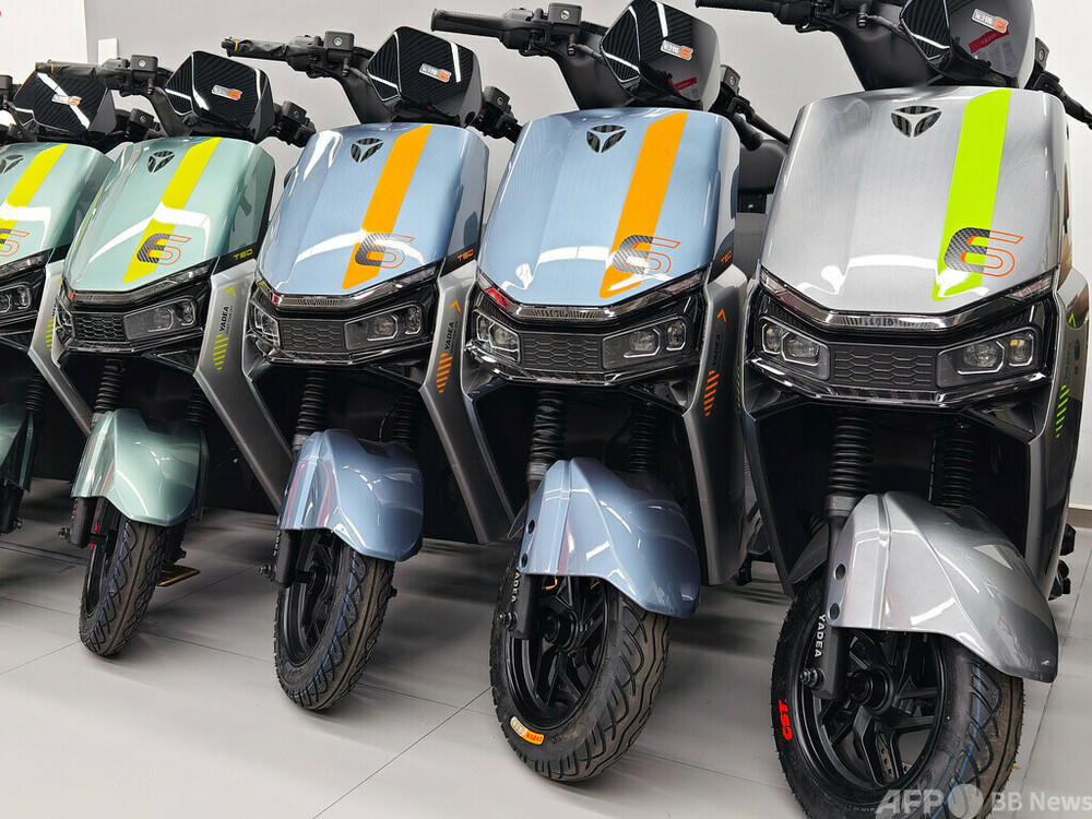 中国の電動自転車 メキシコ市場で人気沸騰中　写真1枚　国際ニュース：AFPBB News