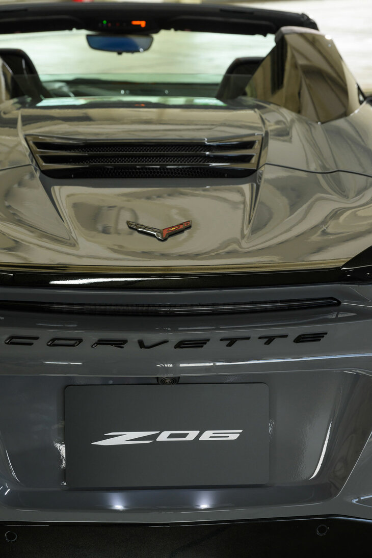 シボレー・コルベットZ06コンバーチブル＜米国仕様＞（写真：ゼネラルモーターズ・ジャパン）