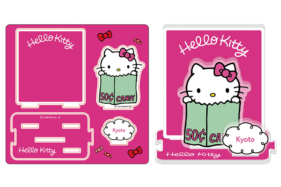 京都展限定グッズ付きチケットグッズ ※画像はイメージです　Ⓒ 2025 SANRIO CO., LTD. APPROVAL NO. SP660004