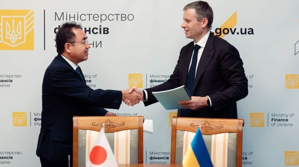ウクライナに凍結したロシアの資産から30億米ドルのローンを提供する日本