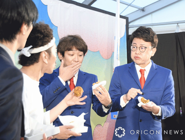会見で本気食い…かまいたち濱家が絶賛のグルメ、大阪城公園に登場　THE SECOND王者ツートライブが考案