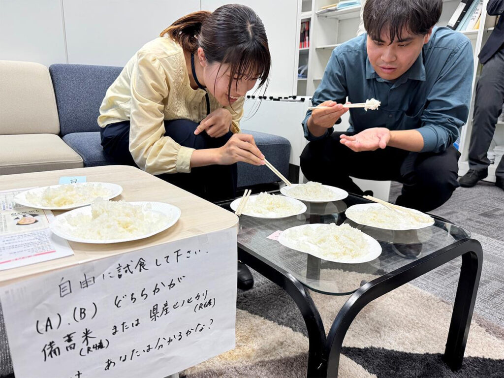 備蓄米はおいしい！？ ２４年高知県産米と食べ比べ 正答率は意外な結果に･･･ - kochinews.co.jp