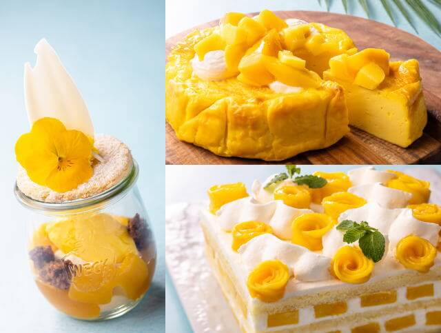 オリエンタルホテル広島　2025夏のマンゴースイーツビュッフェ