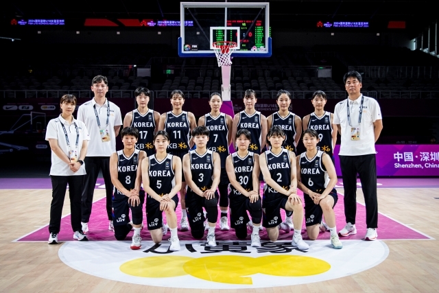 大韓民国バスケットボール協会は5日、2025 FIBA U-19ブルノ女子バスケットボールワールドカップに出場する大韓民国U-19女子バスケットボール代表チームの12人のリストを発表した。 写真=大韓民国バスケットボール協会提供