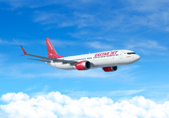 イースター航空の航空機。