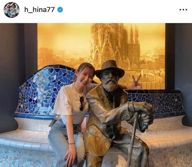 早田ひなさんのインスタグラム（＠h_hina77）より