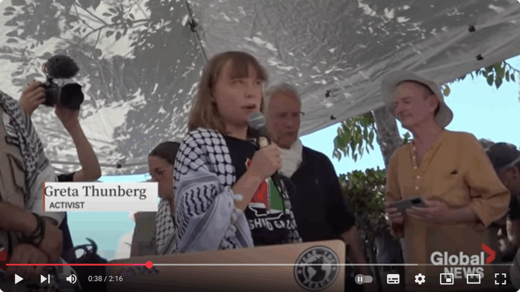 ガザに向かうグレタ・トゥーンベリの支援船から救難信号──イスラエルには攻撃の前科 - ニューズウィーク日本版 オフィシャルサイト