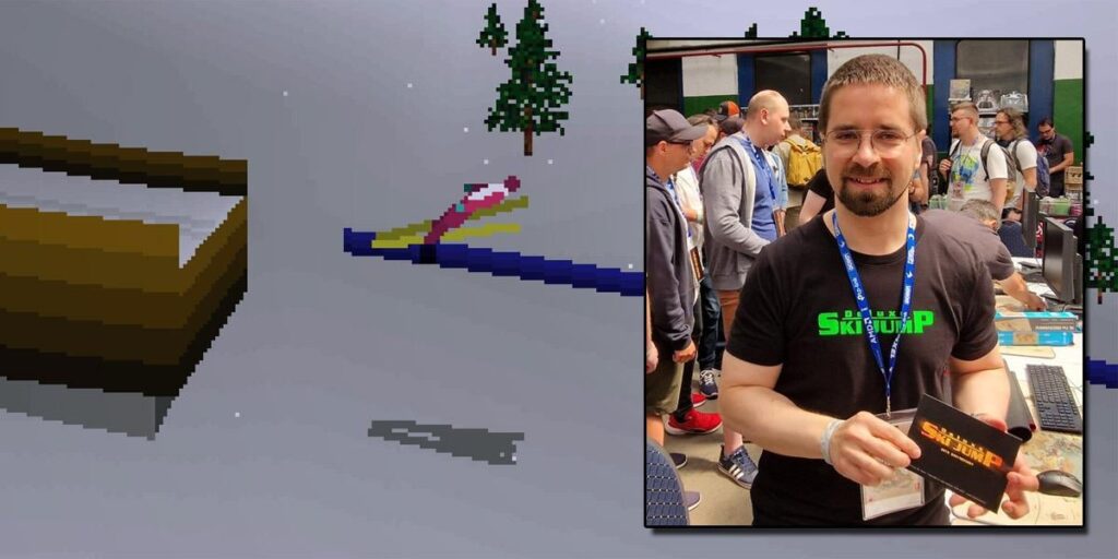 デラックススキージャンプの作成者とのインタビュー