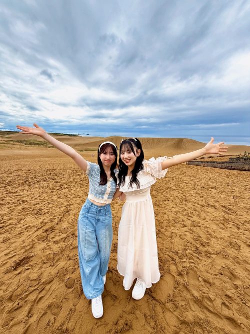 永野芹佳（大阪府出身）・徳永羚海（鳥取県出身）が大阪・関西万博から鳥取の旅へ【AKB48 とっとり女子旅】が公開!!