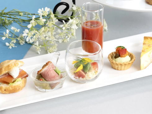 2025ピエールエルメパリ コラボアフタヌーンティーのセイヴォリー