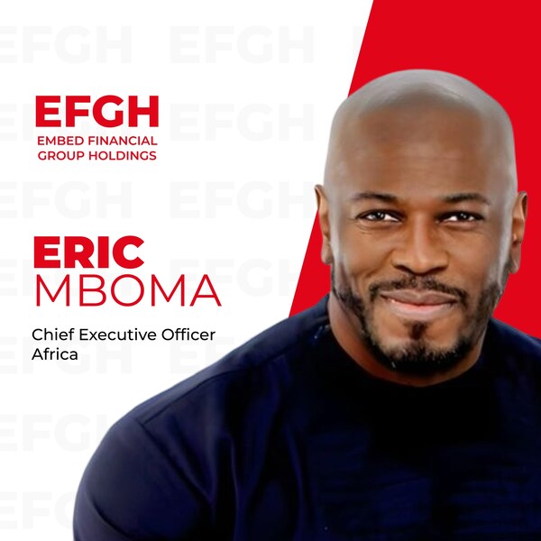 EFGH Announces Appointment of Eric Mboma as CEO for Africa, Bolstering Commitment to Financial Inclusion | Embed Financial Group Holdings Pte Ltdのプレスリリース