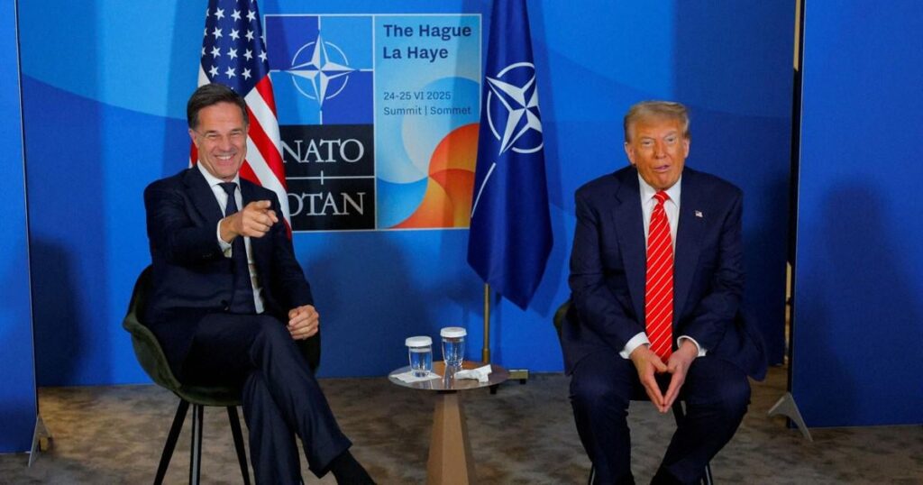トランプ氏、NATO事務総長の「おべっか」暴露 SNSに画像投稿 ― ルッテ氏「何の問題もない」