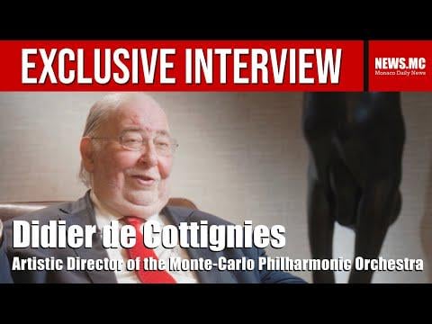 モンテカルロフィルハーモニー管弦楽団の芸術監督であるディディエドコティニーズとのインタビュー