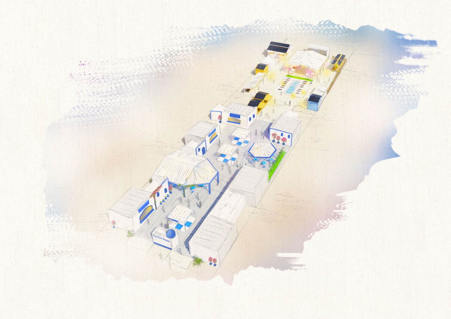 横浜赤レンガ倉庫でギリシャ・サントリーニ島やスペイン・イビザ島の雰囲気を体験、本格地中海料理も｜写真4