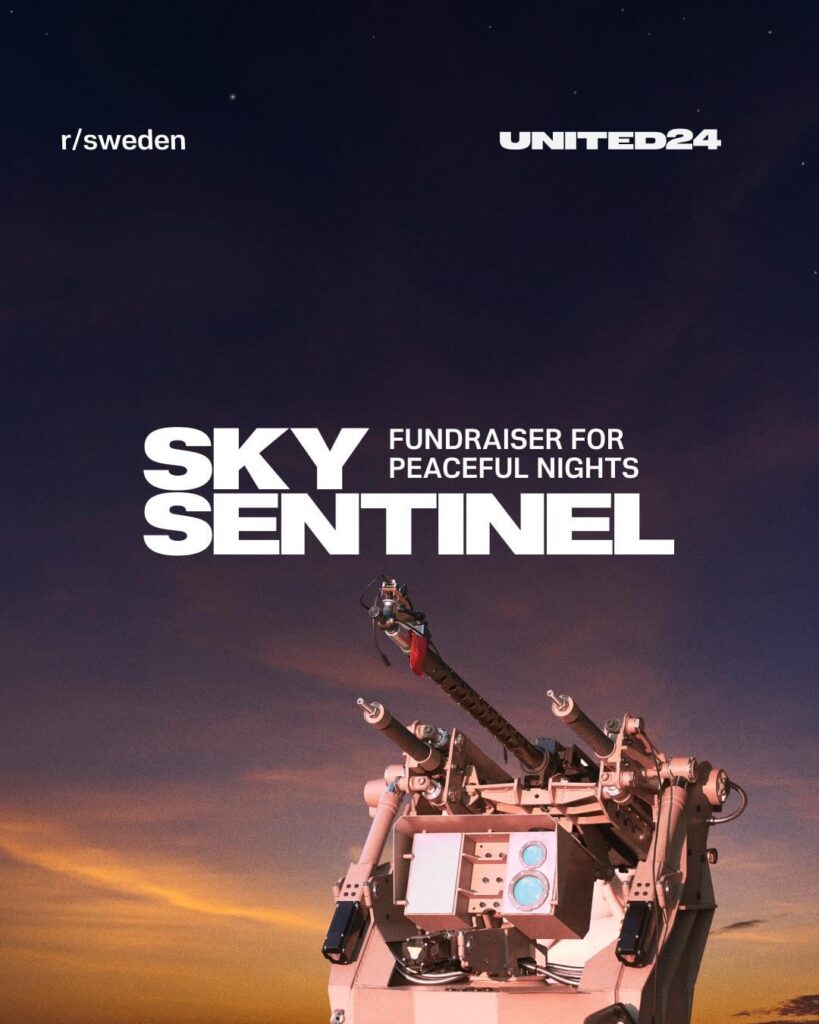 ウクライナx United24の共同Subreddit募金活動