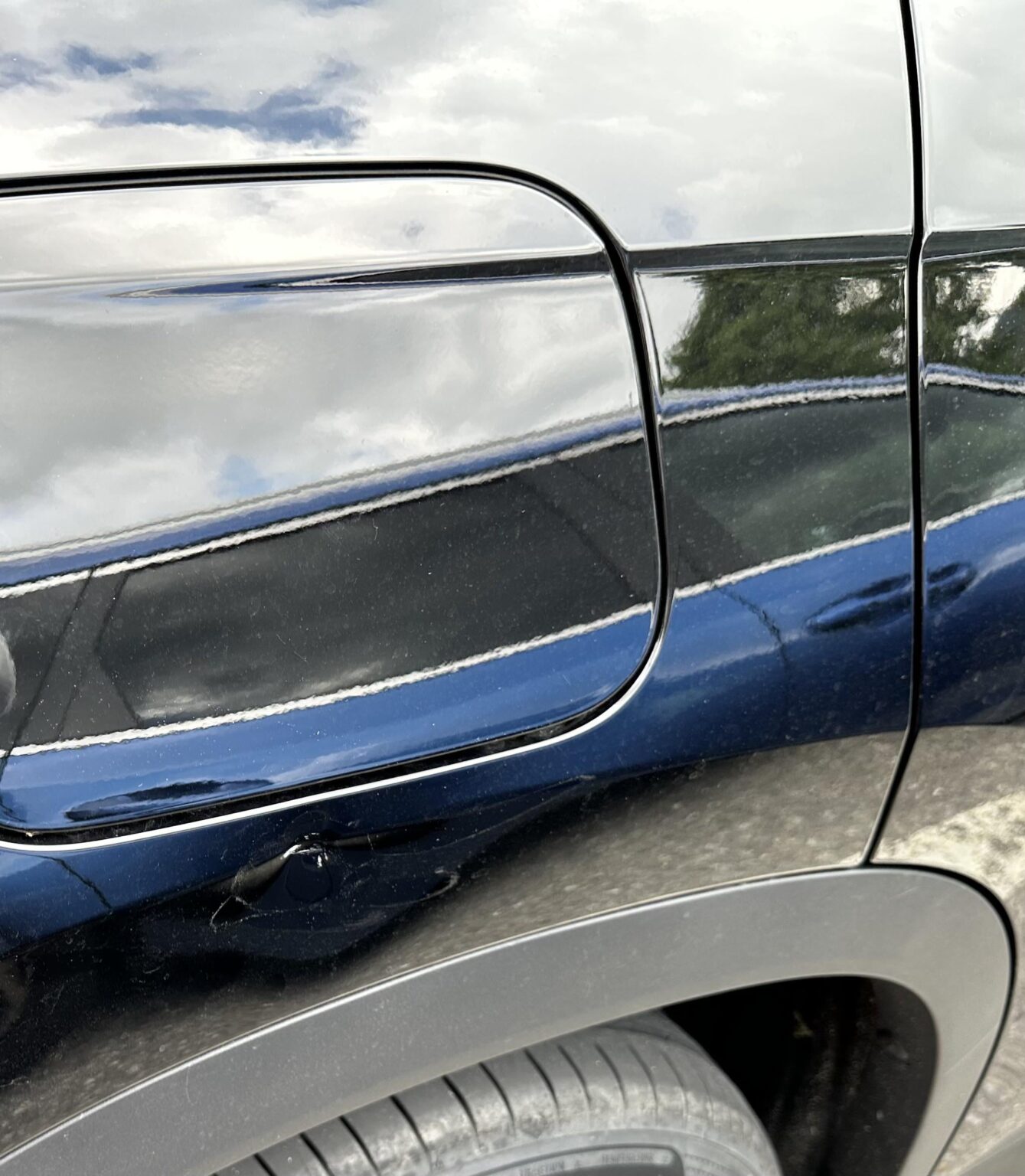 車は他の誰かに倒れました。私に何ができる？