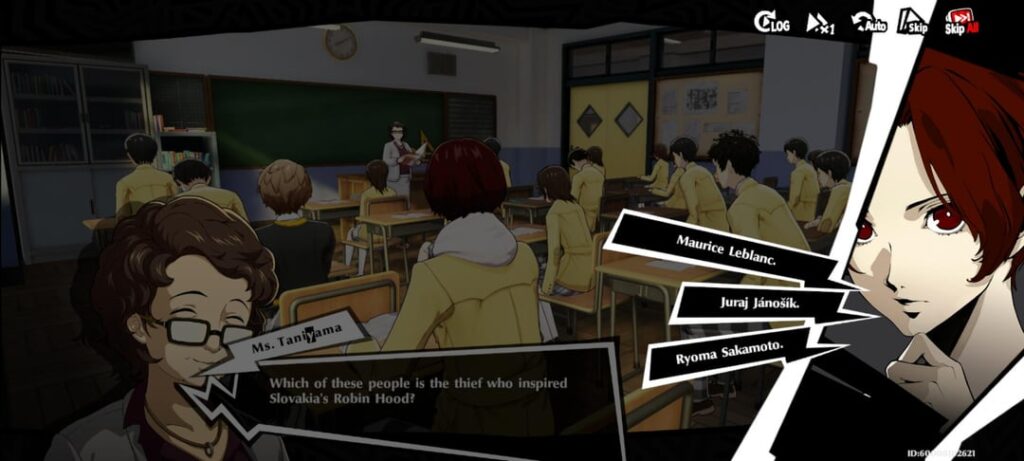 [PERSONA 5X] 彼らはすでに日本の学校で私たちについて学んでいます