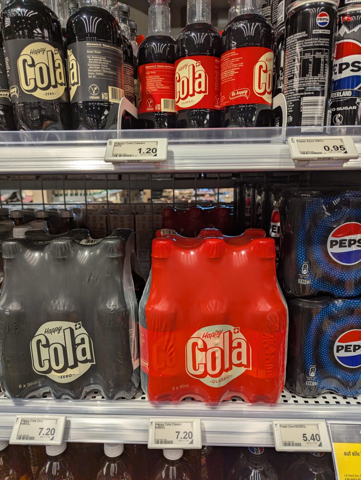 私はより少ないアメリカの製品を購入し、スイスの製品をサポートしようとしていますが、なぜ6パックは文字通り6倍のコストが通常のものですか？通常、大量に購入するためのわずかな割引はありませんか？