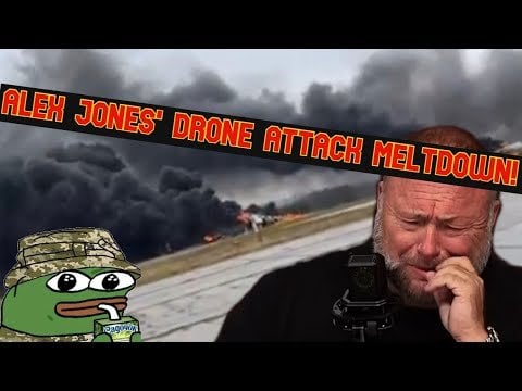 アレックス・ジョーンズは、ウクライナのドローン攻撃を溶け込みます