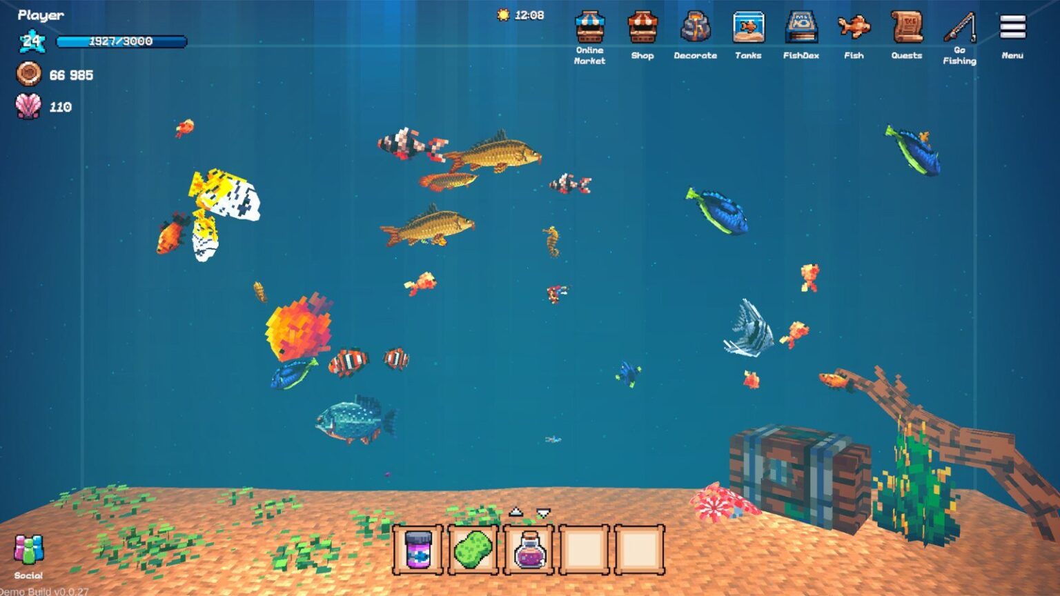 オンライン対応・アクアリウム作成シム『世界魚愛好会：放置ほっこりタイム』、瞬く間に「圧倒的に好評」でスマッシュヒット中。ゆるく繋がる、癒しの放置ゲーム - AUTOMATON