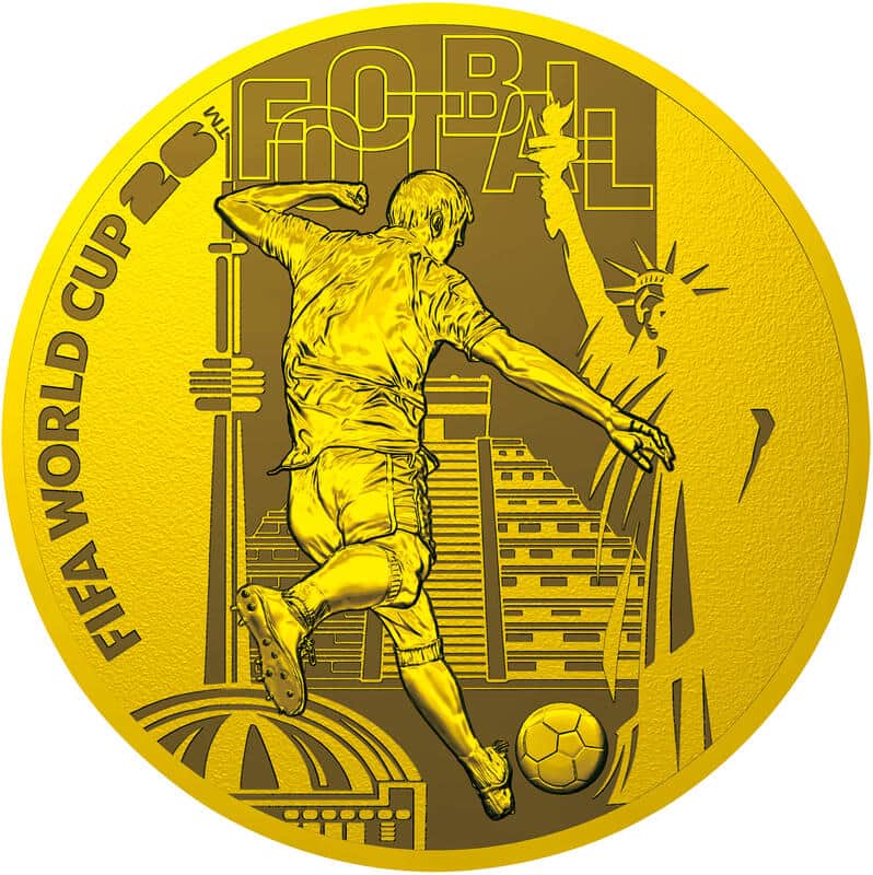 「FIFAワールドカップ26」公式記念コイン　フランス、スペイン、アルゼンチン発行: J-CAST トレンド