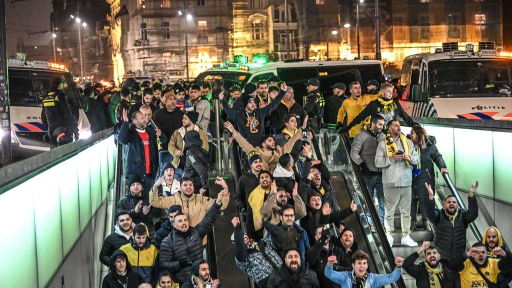SEPコントロールによるアムステルダムのMaccabi Tel Avivサポーターによる不正行為の宣言