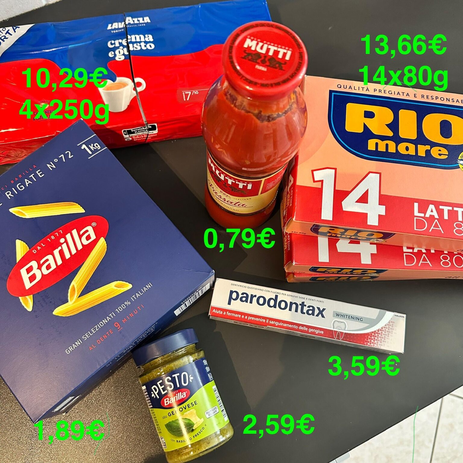 イタリアの最近の樹皮 - 価格についての別の暴言