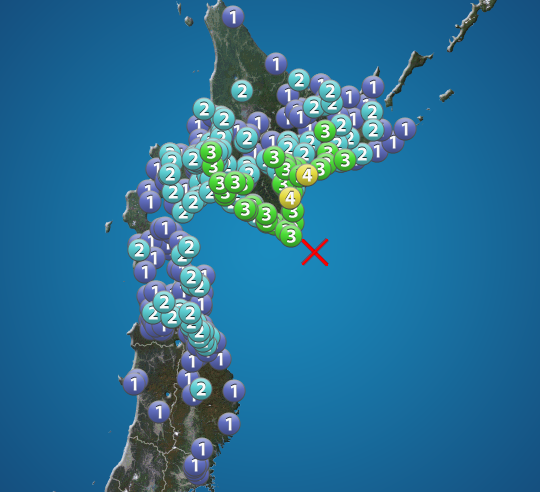 北海道 十勝沖でM6.3の地震　最大震度4　津波被害の心配なし - コラム - 緑のgoo