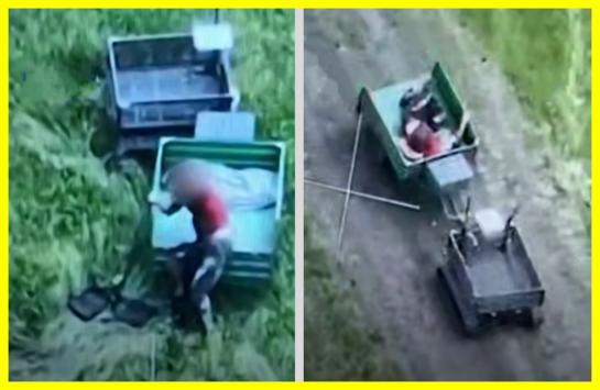ニューグラウンドロボットドローンは、以前に死亡したと推定されていた負傷したウクライナのディフェンダーを救出し、戦場からヒーローを避難させました