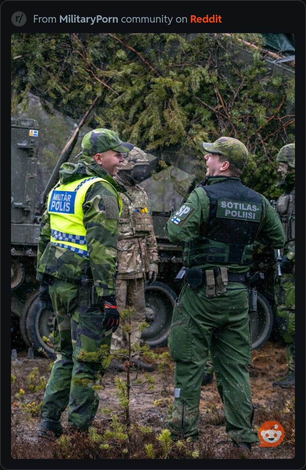 彼らは何について冗談を言っていると思いますか？デンマーク人？ノルウェー？またはロシア人？