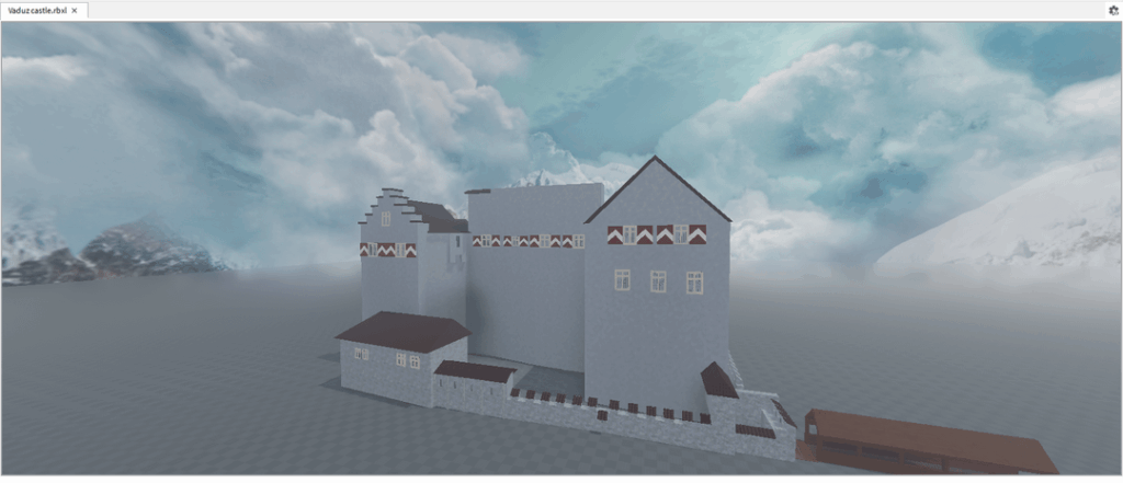 Roblox内のVaduz Castleを建設！