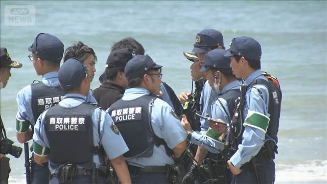海開き前の海水浴場で男性2人が溺れ1人死亡鳥取県岩美町