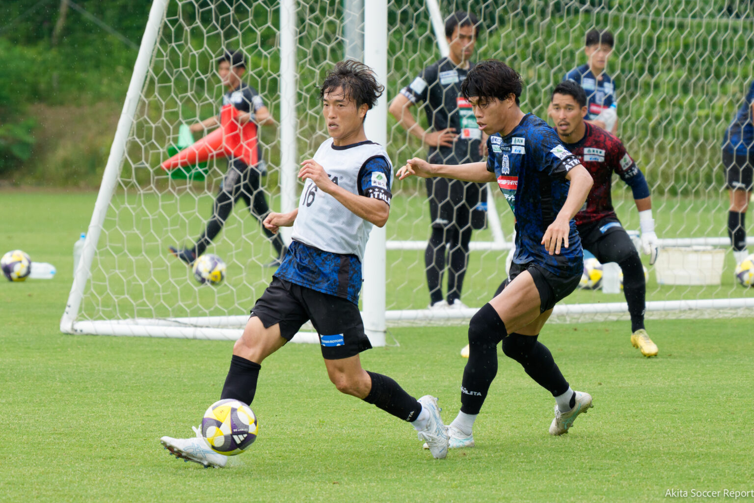 【J2】第22節 ブラウブリッツ秋田 vs 水戸ホーリーホック 藤山智史選手 試合後コメント「意識を変えて、奪ったあと前にボールを配球できるシーンがあった。継続していきたい」 : 秋田サッカーレポート