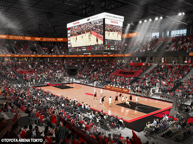 A東京の新本拠地「TOYOTA ARENA TOKYO」が竣工…10月3日Bリーグ開幕戦で開業 | バスケットボールキング