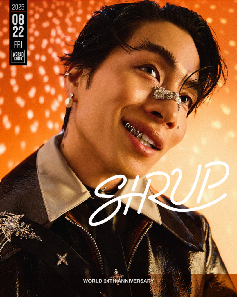 『WORLD KYOTO 24th ANNIVERSARY SIRUP WORLD』への出演が決定！