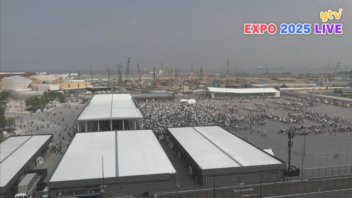 【速報】酷暑続く万博　8日（火）の一般来場者数は9.1万人　関係者を含めた総来場者は10.8万人　きょうにも「空飛ぶクルマ」デモ飛行再開へ