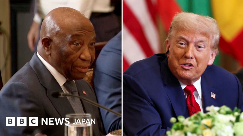 トランプ氏、「英語が上手ですね」と称賛　英語が公用語のリベリア大統領に - BBCニュース