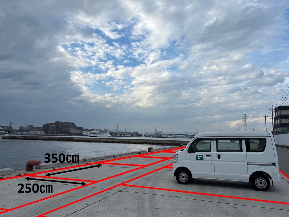 東-B　車両観覧席(車イス)(1から10人用) 普通自動車用