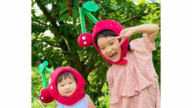 【 ののちゃん 】　「ののちゃんの夢を叶えるシリーズ」　山形さくらんぼ狩り旅行　舟下りや蔵王温泉も満喫「また山形に遊びに行きます」