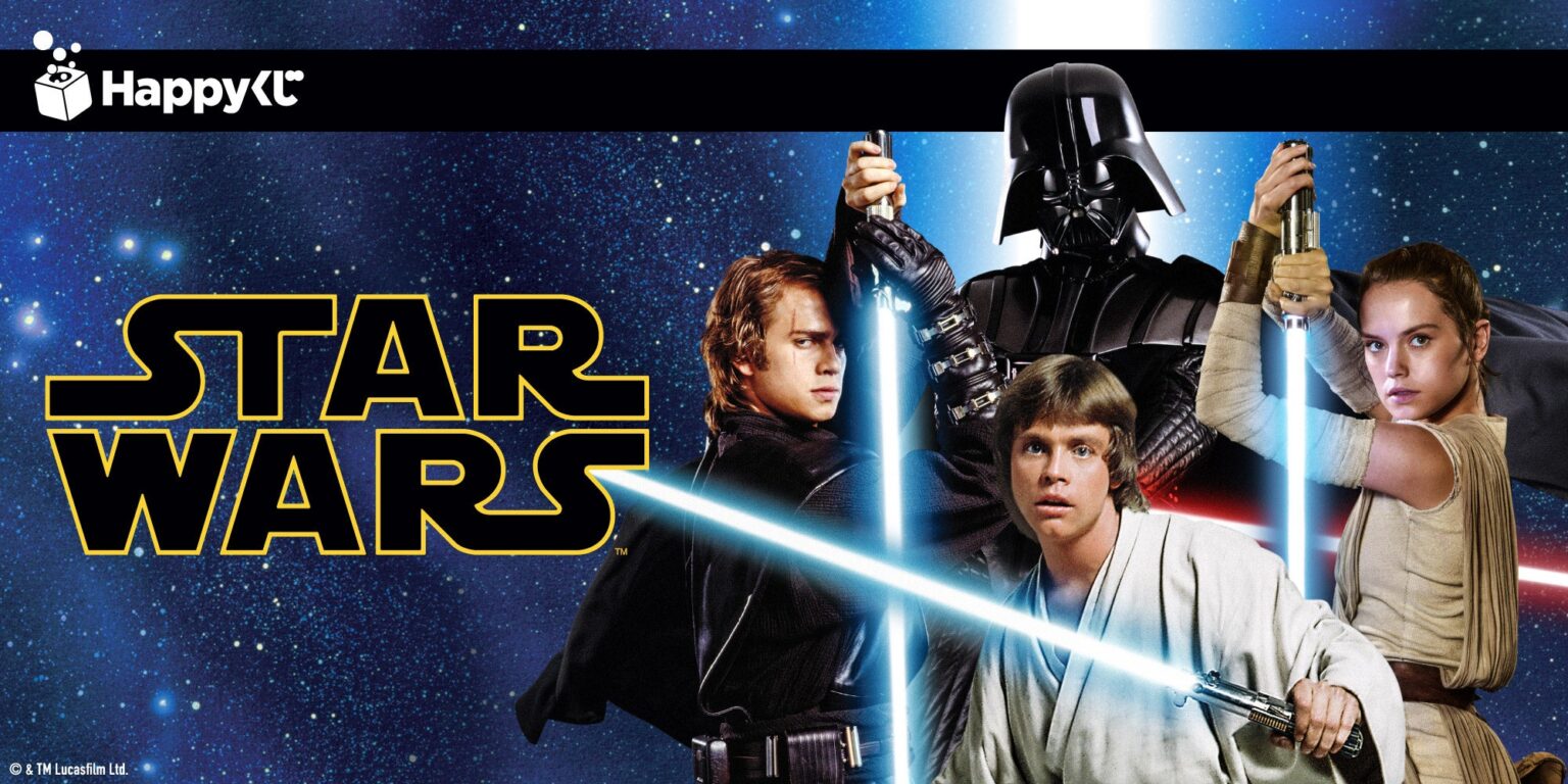 Happyくじ / STAR WARS(TM) THE SKYWALKER SAGA 全国のドン・キホーテ、GEO、イオン、その他ホビーショップ等で2025年4月25日（金）より順次販売開始！