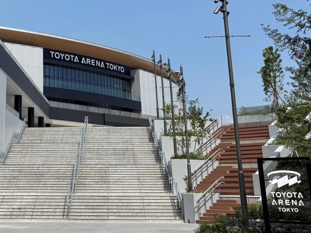 青海に開業する多目的アリーナ「TOYOTA ARENA TOKYO」