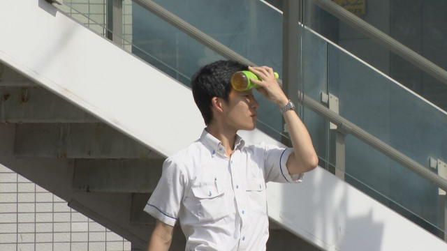 体温超える最高気温 桑名が“全国一の暑さ”38.3℃観測 豊田で37.9℃(全国2位)、多治見で37.7℃(全国3位)、美濃で37.4℃(全国6位)、新城で37.3℃(全国8位)、美濃加茂・岡崎で37.1℃(全国9位)