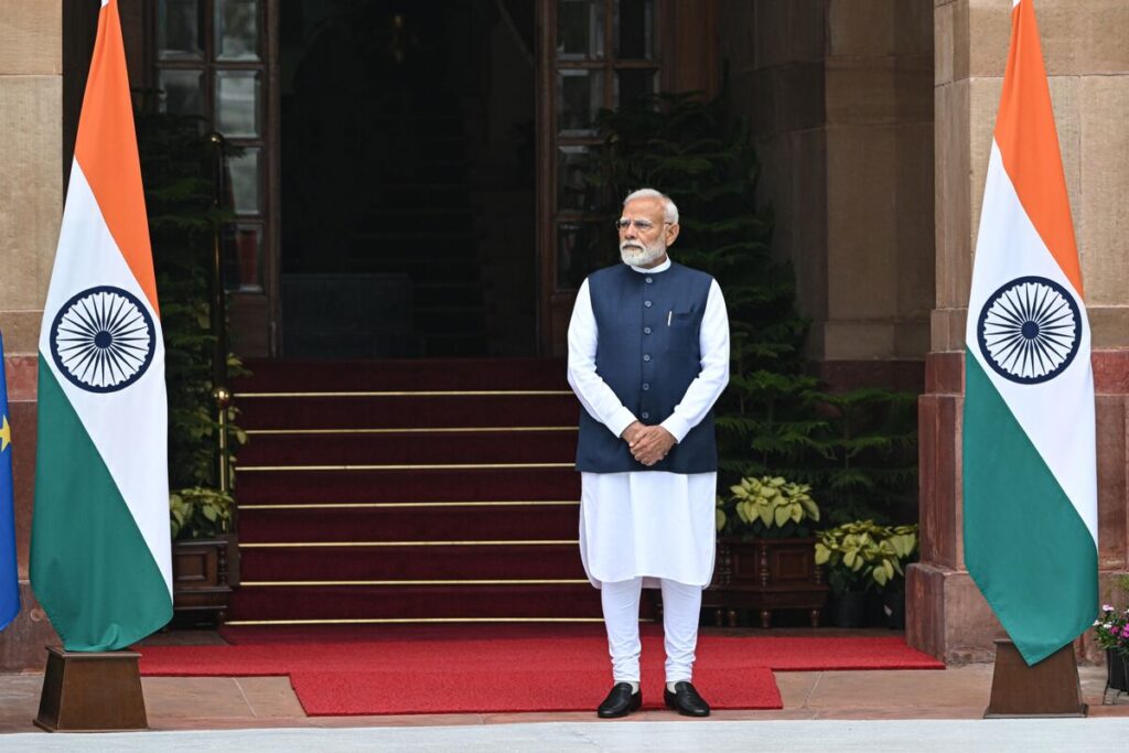 インド、米関税交渉に苦慮－トランプ氏のＢＲＩＣＳ関税発言に静観 - Bloomberg