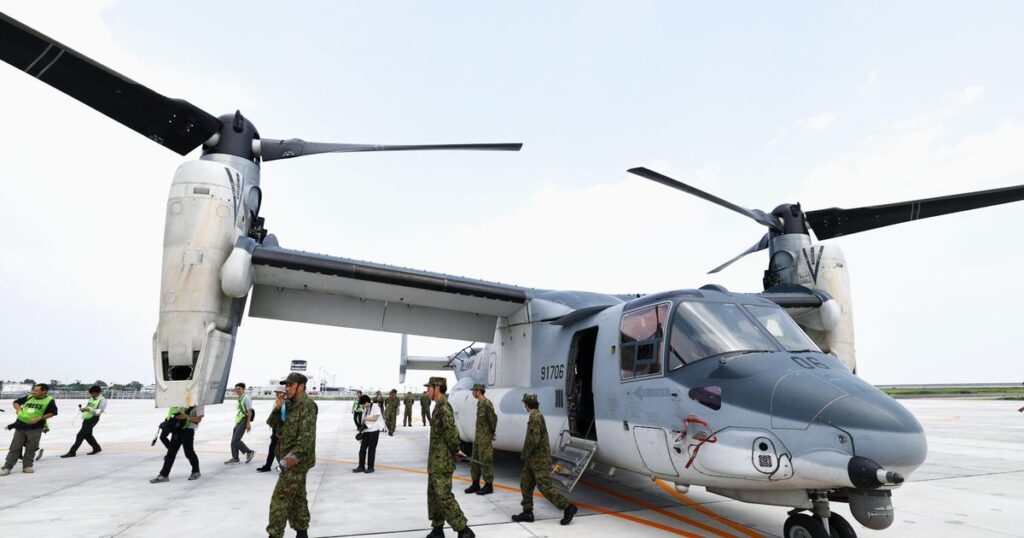 陸自オスプレイ、佐賀への配備始まる　来月中旬までに全17機　南西シフト、安全性に懸念 - 琉球新報デジタル