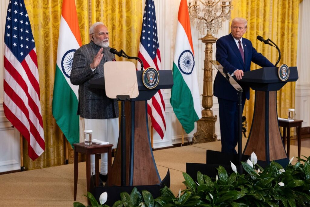インドへの関税、20％未満に下がる可能性－米国と暫定合意に向け協議 - Bloomberg