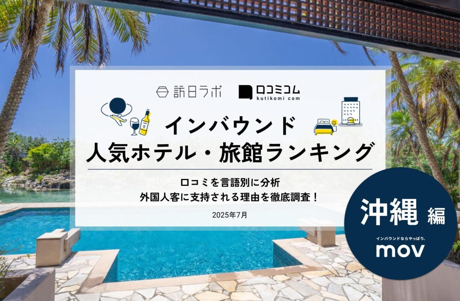 【2025年最新】沖縄で外国人に人気のホテル・旅館TOP10！沖縄逸の彩ホテルが2位、1位は？ | 訪日ラボ