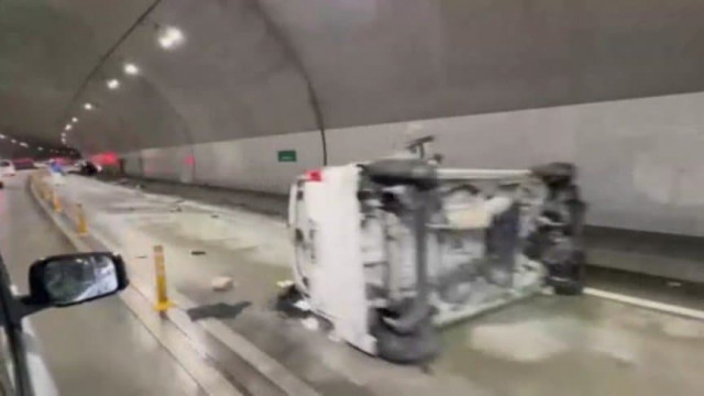 中央分離帯の無い高速道路 トラックが対向車線にはみ出したか 軽乗用車と衝突 男性死亡【愛媛・宇和島の松山道】