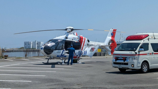「家に車突入」 高齢男性が意識不明 ドクヘリ搬送【愛媛】