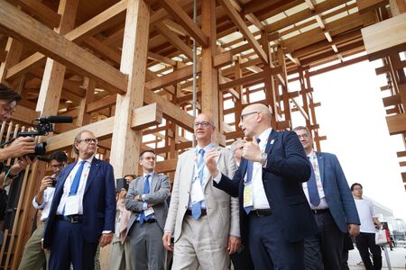 2025年大阪・関西万博：バルディターラ教育・功績相がイタリアパビリオンを訪問　General Commissioner’s Office of Italy for Expo 2025 Osaka