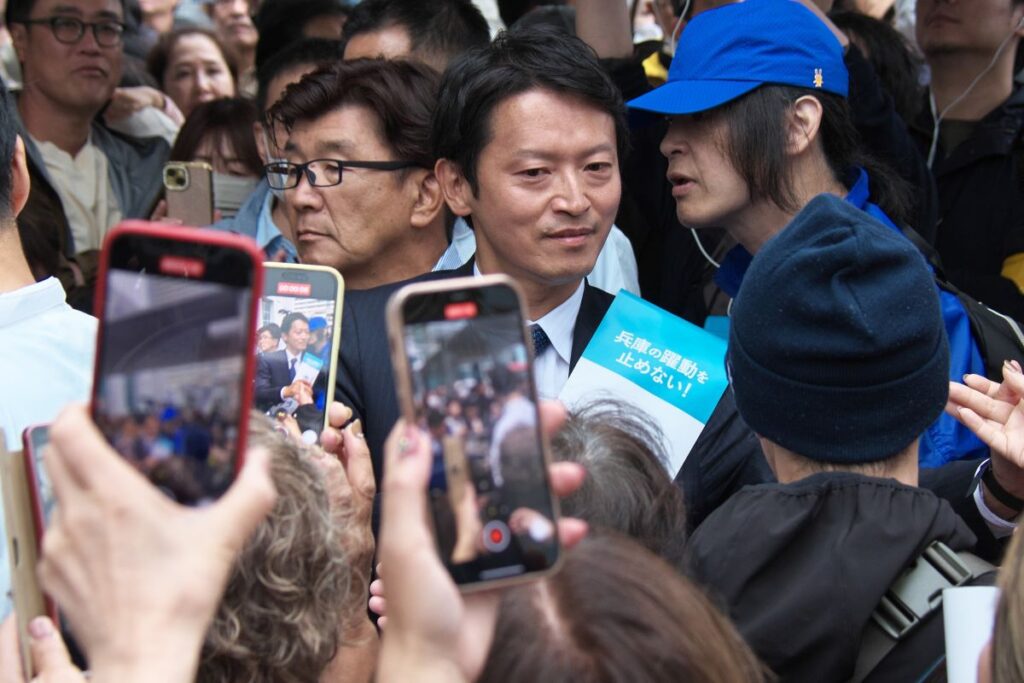 出直し選挙で返り咲いた斎藤元彦・兵庫県知事